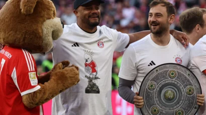 Vincent Kompany: “Bayern Munich Wanaelekeza Nguvu Kwenye Kutwaa Mataji 3 Baada ya Kutwaa Ubingwa wa Bundesliga”.